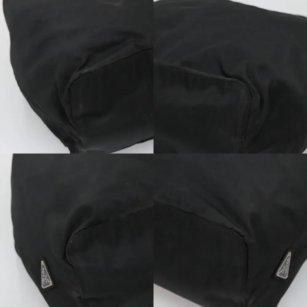 Prada Nylon Galleria Handbag Black